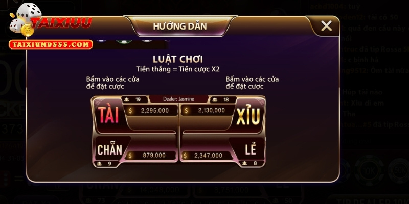 Giải thích luật chơi tài xỉu chi tiết nhất
