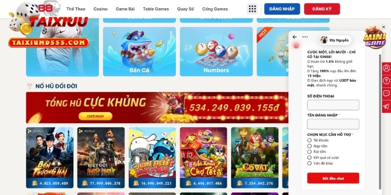 Khách hàng chơi game có cơ hội nhận mức thưởng hấp dẫn